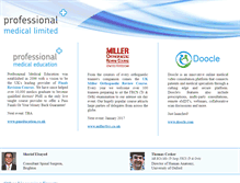 Tablet Screenshot of professionalmedical.co.uk